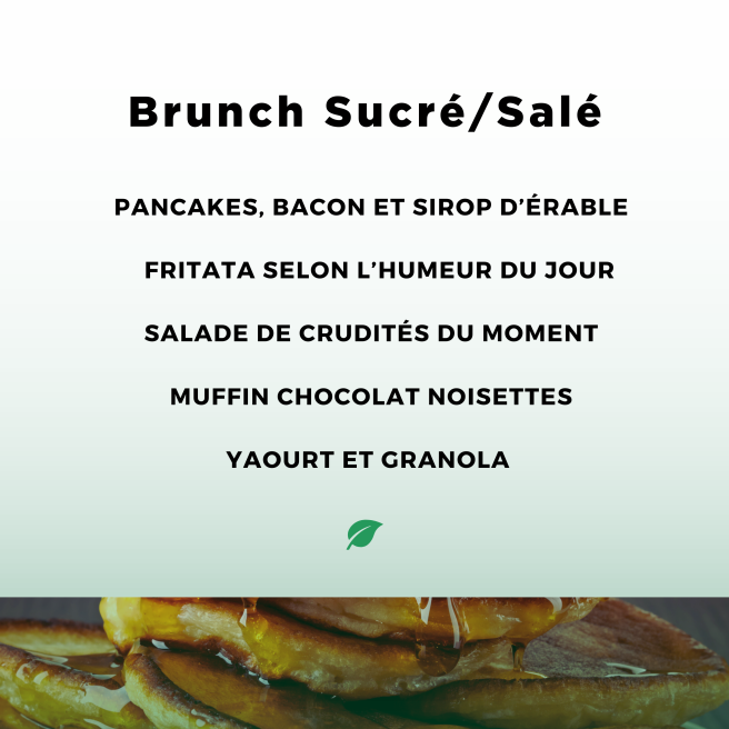 Brunch sucré/salé